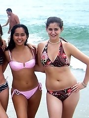 24 pictures - These hot cuties never mind showing their panties