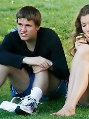 12 pictures - Wind blows up skirts and shows panty