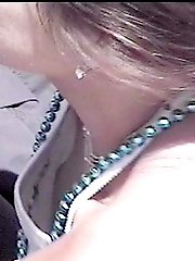 22 pictures - Downblouse parade upskirt pics