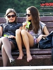 12 pictures - Pretty girls filmed with upskirt spy cam