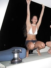 12 pictures - Delicious butts up the skirts