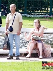 12 pictures - Fantastic girlfriend upskirt pics
