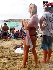 12 pictures - Bikini voyeur scenes of kinky girls
